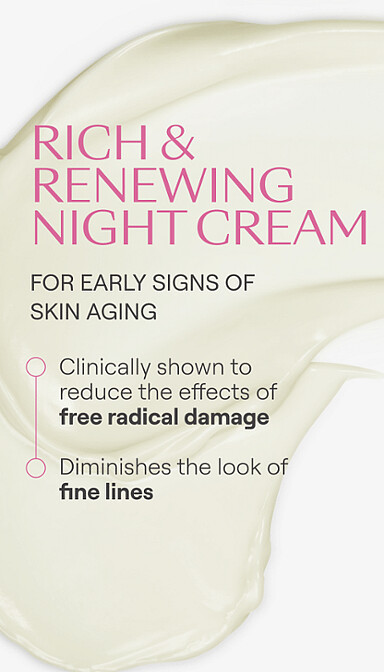 smoothing night cream med wild rose amp vitt te - weleda